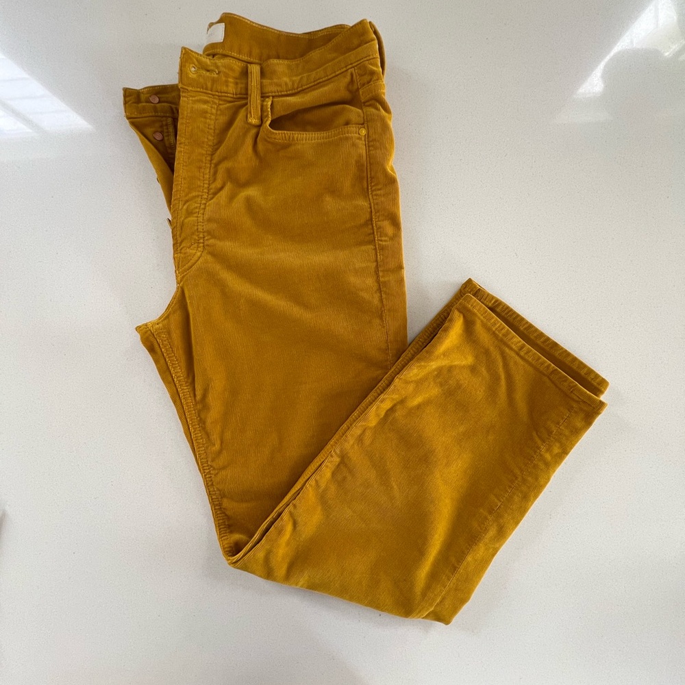 MOTHER Jeans - Tomkat Ankle Corduroy Size 30